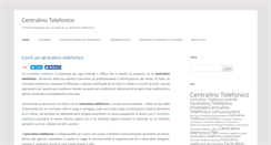Desktop Screenshot of centralinotelefonico.org